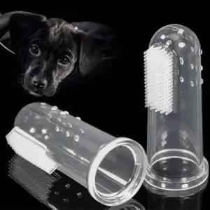 칫솔 반려동물 손가락 칫솔 (WFK9GZL)