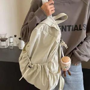 [하프클럽/]직장인 캔버스백 손가방 포켓 캔버스 스트링백팩 쇼퍼백