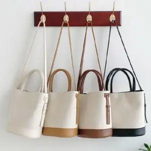 [하프클럽/]버킷백 여성 숄더백 캔버스 크로스백 토트백 가방 숄더