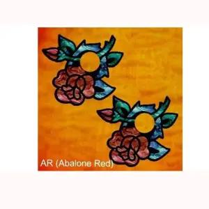 기타장식스틱커 Knob Bridgeside Rose-Red 악기스티커 기타악세사리 (WFKA16S)