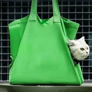 산책가방 반려동물 고양이 애묘백 외출 가방 소형견 (WFKB8EY)