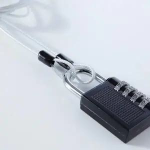 고품질 캐리어 자전거 케이블 2M 로프 다용도 자물쇠 와이어 (WFKB6SM)