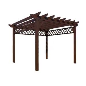 야외 정자 파고라 원두막 조립식 테라스 바베큐장