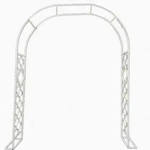 넝쿨 아치형 웨딩 가든 아치 2m 지지대 펜스 블랙