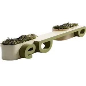 북유럽 화분 벤치 의자 플랜테리어 공원 카페 놀이터