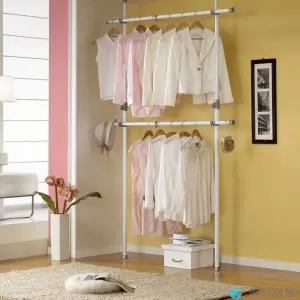 [하프클럽/]옷걸이 철제 수납 디자인형 설치가능 쉬운 조립