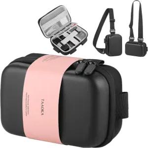 TAAOKA 디지털 카메라 케이스 보호 및 경량 3가지 휴대 방식 파워 샷을 위한 방수 충격 방지 소형 가방