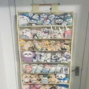 벽걸이 솜파트 솜인형 정리 보관함 수납함 문걸이