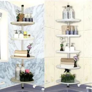 욕실코너선반 분체욕실선반 벽걸이코너선반 벽걸이선반 욕실수납 (WFKDJ3V)