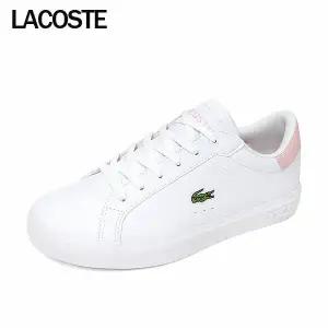 라코스테 파워코트 225 2 J 여성 레더 스니커즈 운동화 750SUJ0020-1Y9