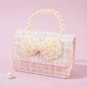 브로든컴퍼니 트위드공주가방 여자아이생일선물 조카생일선물 조카선물 여아외출가방 여자아기가방