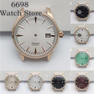 [호환품]40mm 버블 크리스탈 케이스 35MM 다이얼 NH35/36/38 50M 방수 스틸 시계 액세서리 칵테일