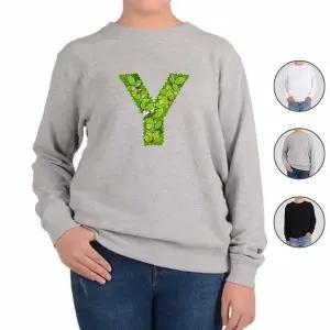 [하프클럽/알티피아]맨투맨 전색상 알파벳 와이 Y 디자인 프린트셔츠