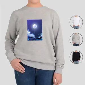 [하프클럽/알티피아]맨투맨 전색상 구름 숲 여름 별 보름달 프린트셔츠