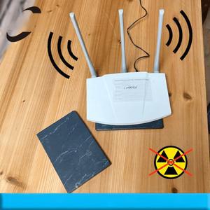 컴퓨터 전자파 차단 공유기 전자제품 가이트 EMF 천연 원석 보호