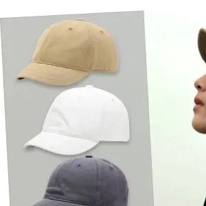 숏챙볼캡 5cm 챙 모자 남녀공용 소두 패션볼캡 야구모자 소두모자