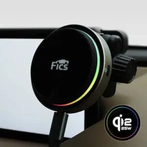 Qi2.2 픽스 맥세이프 펠티어 쿨링 차량용 핸드폰 무선 고속 충전거치대 S23