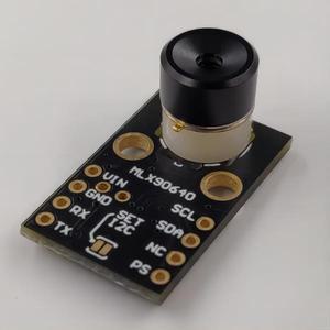 MLX90640 카메라 모듈, 열 이미지 온도 센서, IR 적외선 배열, 도트 매트릭스, 32x24 GY-MCU90640