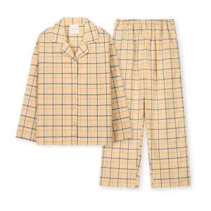 [오르시떼](강남점)여성 H146 루에옐로우 긴소매 파자마 세트