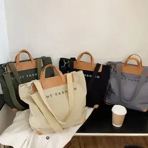 쿨샵 여자 빅사이즈 숄더백 토트백 캔버스 쇼퍼백