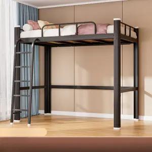 철제 벙커침대 프레임 수납 베드 복층 어른 공간활용 게스트하우스 수납계단형 낮은 높이조절