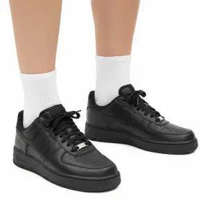 나이키 에어포스 1 07 로우 운동화 화이트 블랙 된장