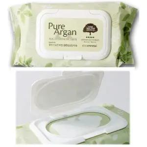 퓨어아르간 클렌징 티슈 세안 세정 캡형 물티슈 70매
