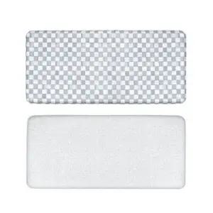 푹신하고 두꺼운 30T 양면 주방 발매트 95x44 체크 WFGEIHK