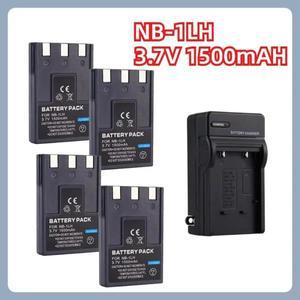 Canon IXUS 300A NB-1L 배터리에 적합한 3.7V 1500mAH