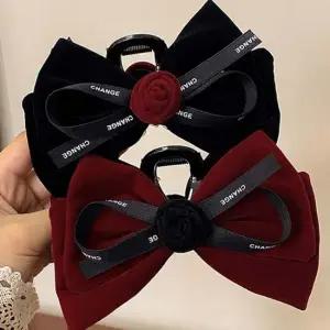 올림머리 포니테일 예쁜 헤어 액세사리 헤어핀 집게핀