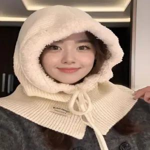 여성 6컬러 러블리한 후드 넥워머 뽀글이 후드넥워머