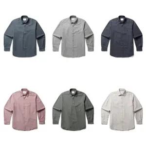 [롯데백화점]올젠 플란넬 솔리드 셔츠 6종 ZOF4WC1301