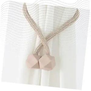 큐브 커튼 장식 타이백 자석볼 고정 정리 홀더 커튼클립