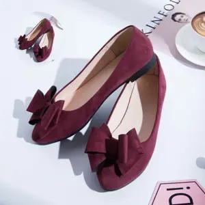 정장 스웨이드 리본구두 가을 여성구두 신발 구두