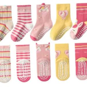 R72 아동 유아 미끄럼방지 유니콘 케어 삭스 사계절