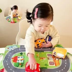 뛰뛰빵빵 다담교육 자동차 가방 놀이 발달 페브릭