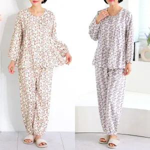 [엄마옷 로즈맘] 민영기모홈웨어면상하세트