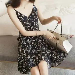 1컬러 여성 끈나시 원피스 cc290 opc005n 여자 슬림 여피스