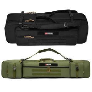 블랙 가방 민물 휴대용 더블레이어 케이스 낚시가방 브라켓 낚시 50CM 초경량