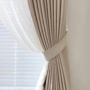 [지나송]리반 암막커튼+코디커튼+커튼봉(대형)