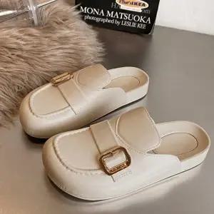 여름 데일리 여자 뮬 로퍼 스타일 슬리퍼 블로퍼 코디-WFINCIR