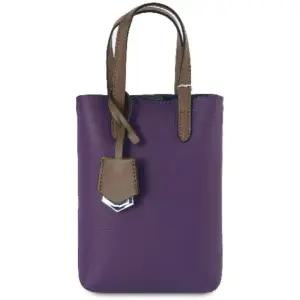 패션 숄더백 미니 토트백 가죽 정장 가죽 핸드백 퍼플 가방