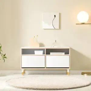 리젠우드H 레우디 1000 2칸 서랍 거실장