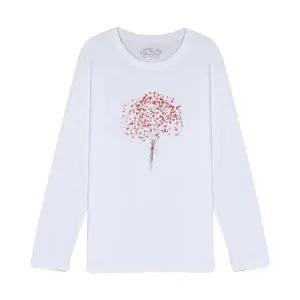 [롯데백화점]뱅뱅 여성 베이직 안개꽃 긴팔 티셔츠 NTM247