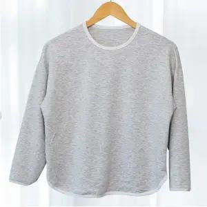 초등 학생 편한 긴팔 라운드 티셔츠 주니어 단체복 가족여행소풍스타일 캠핑패션