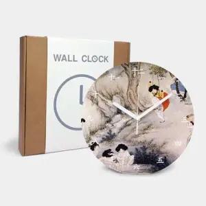 달마도 김홍도 신윤복 그림 민속화 캔버스 벽시계