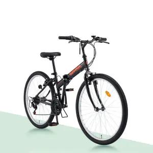 2026 레스포 투모로우 26인치 접이식 자전거(바구니 펌프 번호키)