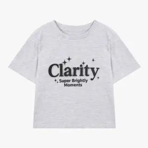 [행복한백화점][더데이걸]그래픽 크롭  반팔티  TGRP26302