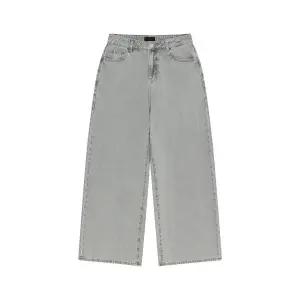 커버낫 COVERNAT 우먼 와이드 데님 팬츠 라이트그레이