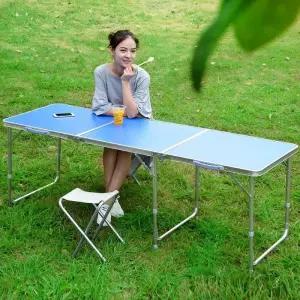 접이식테이블1800 사무용 캠핑 간이 다용도 3단 야외 휴대용
